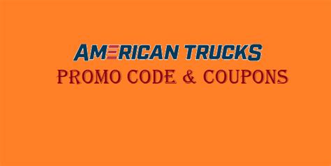 American trucks discount codes. Things To Know About American trucks discount codes. 